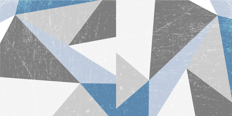 Alfombra de vinilo geométrica patrón de mármol geométrico - TenVinilo