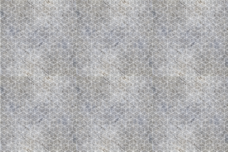 Alfombra vinílica textura piedra diseño geométrico - TenVinilo