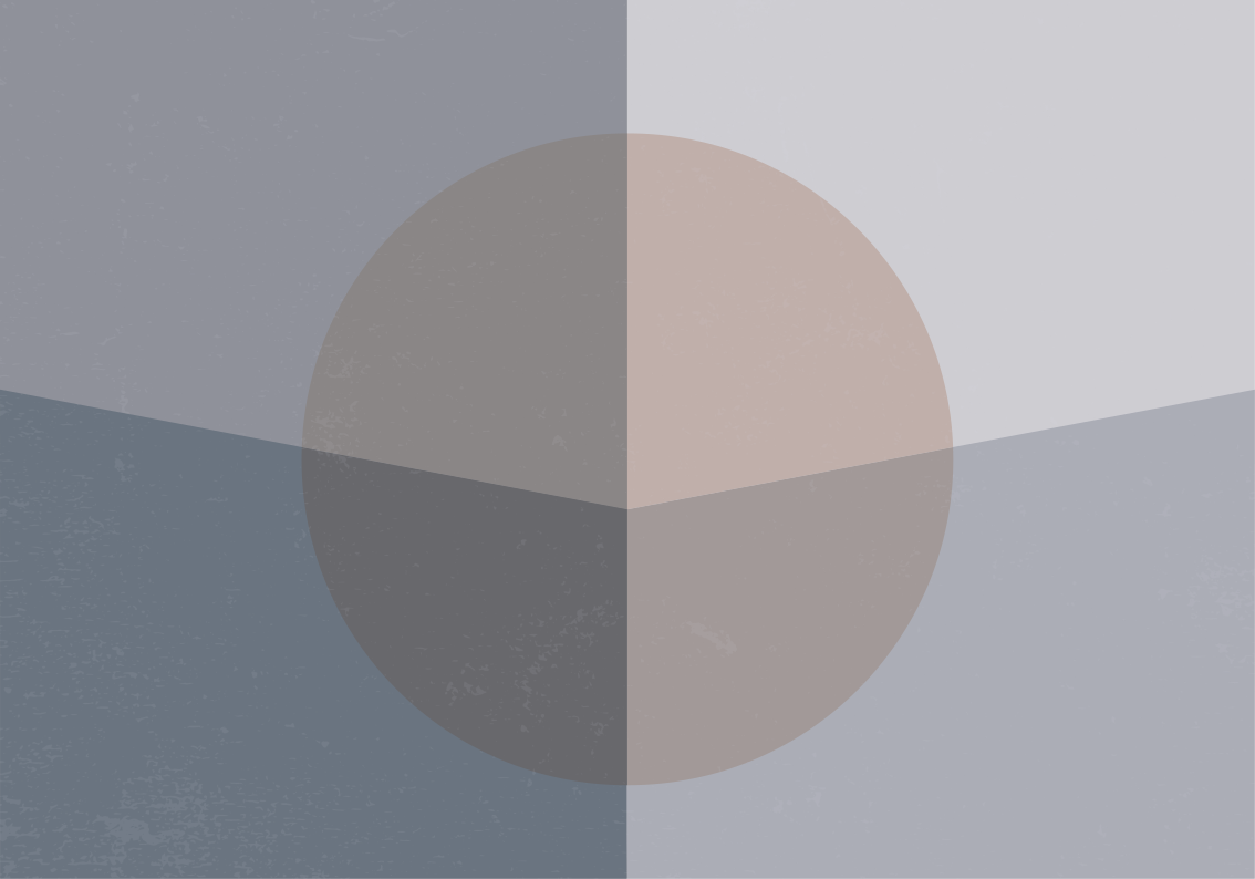 Alfombra de vinilo geométrica círculos superpuestos - TenVinilo