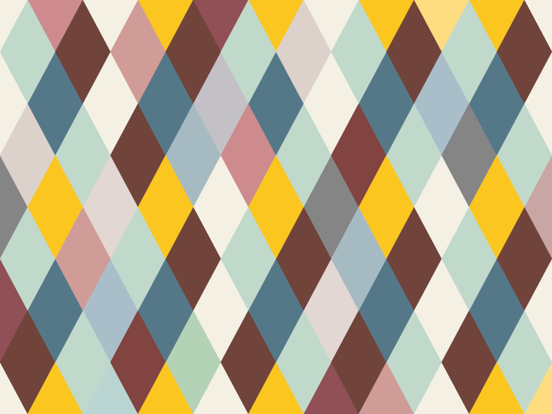 Alfombra de vinilo con motivos geométricos - TenVinilo