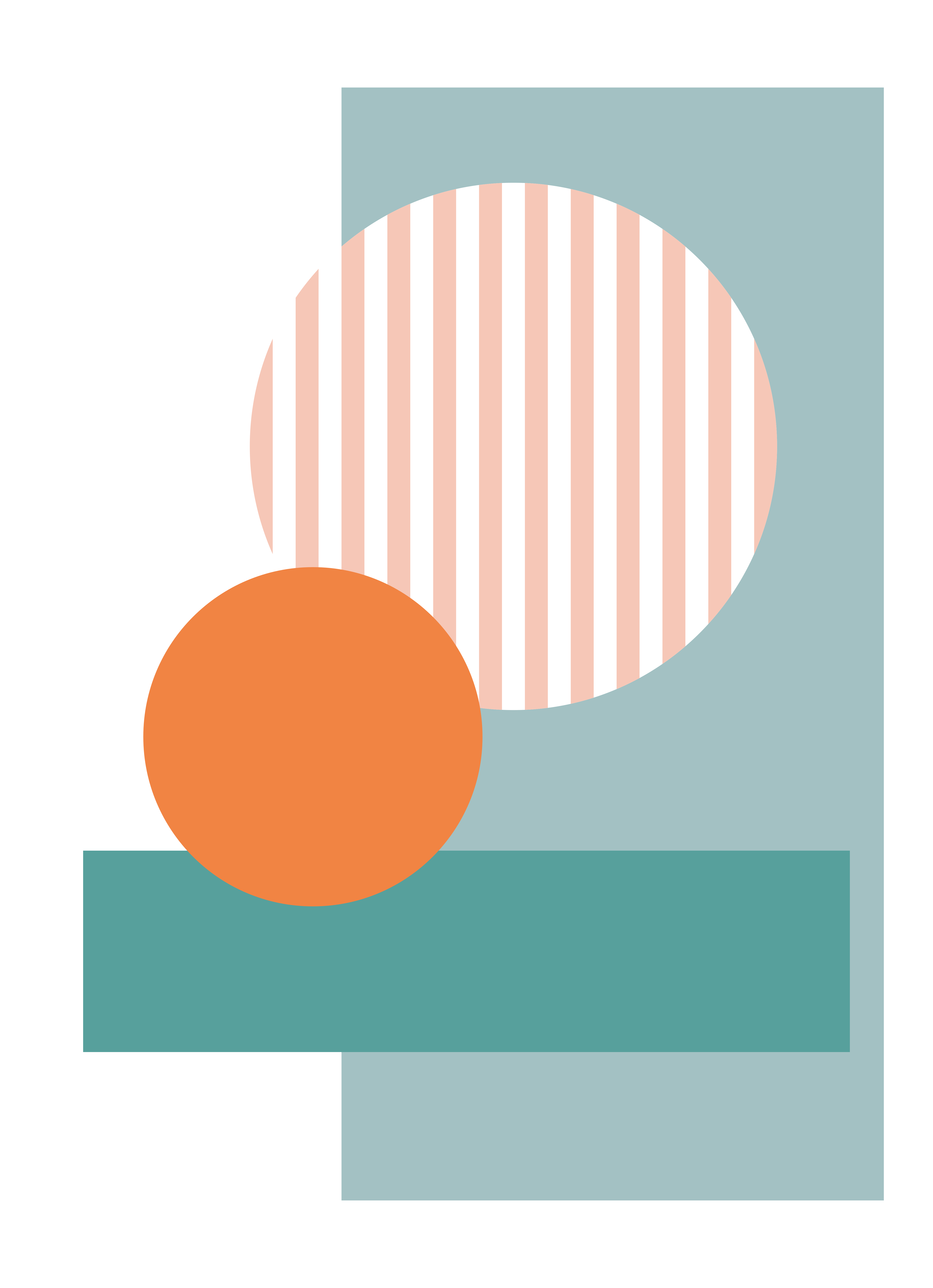 Alfombras vinílicas modernas círculos geométricos soleados - TenVinilo