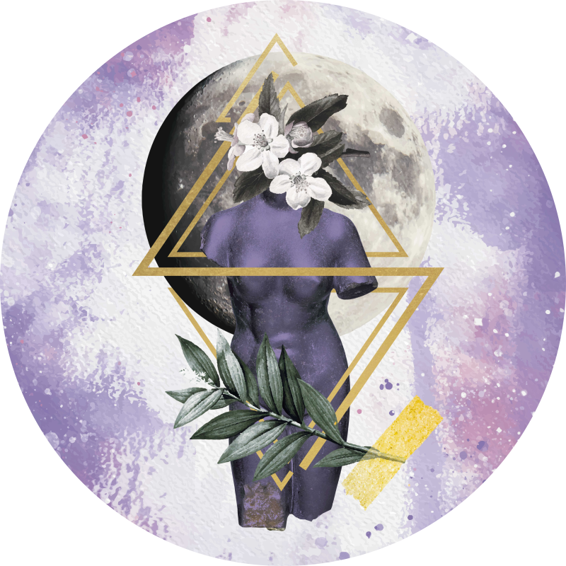 Alfombras de vinilo modernas Collages digitales - TenVinilo