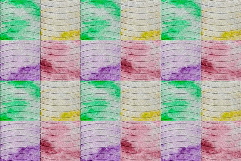 Alfombra vinilo salón azulejos de Las Ramblas - TenVinilo