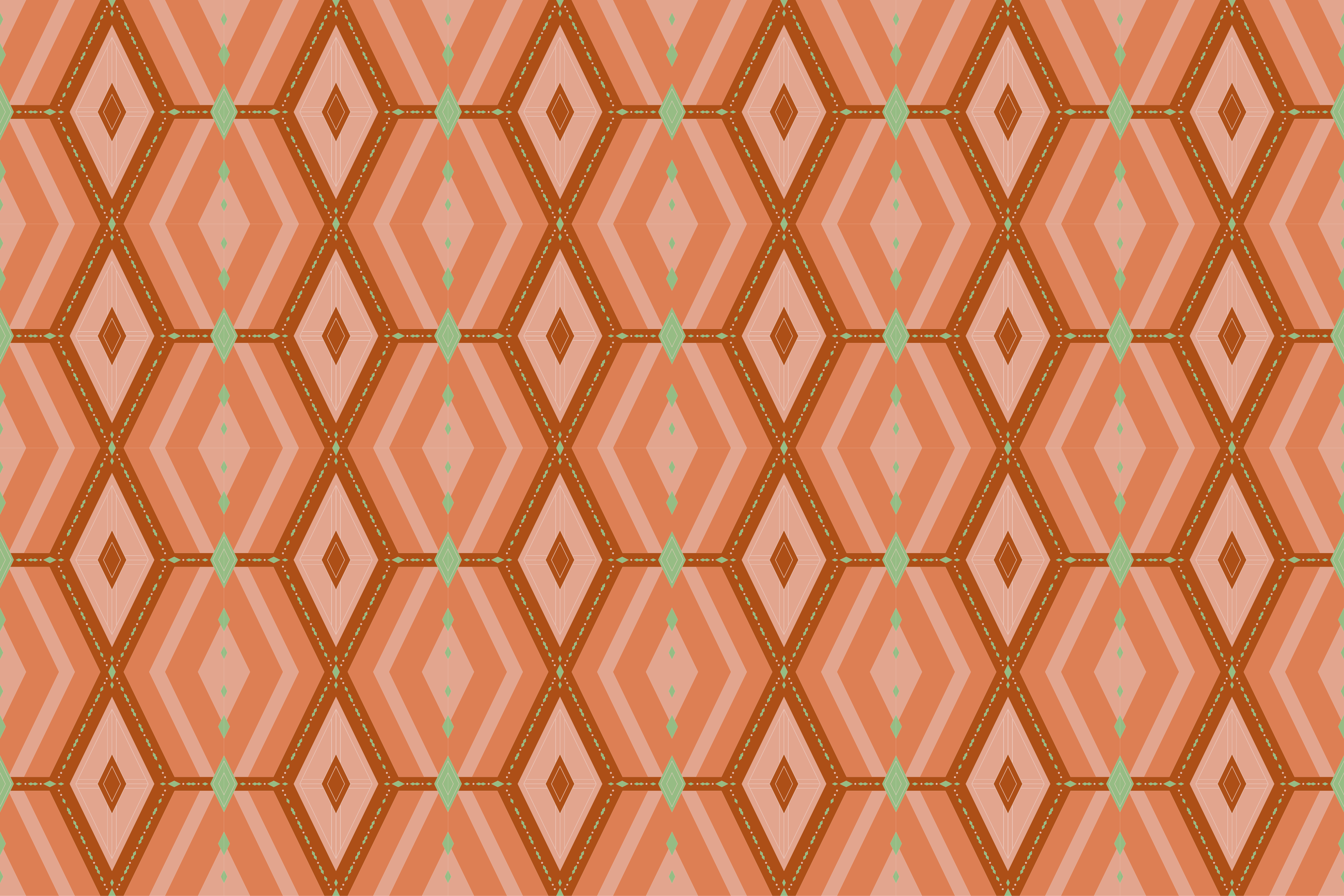 Alfombra de vinilo geométrica armonía patrón geométrico - TenVinilo