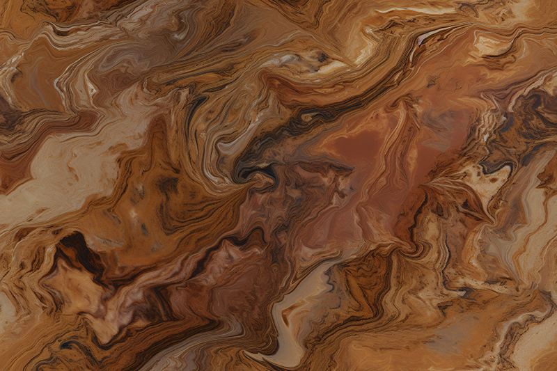 Alfombra vinílica efecto mármol tono marrón - TenVinilo