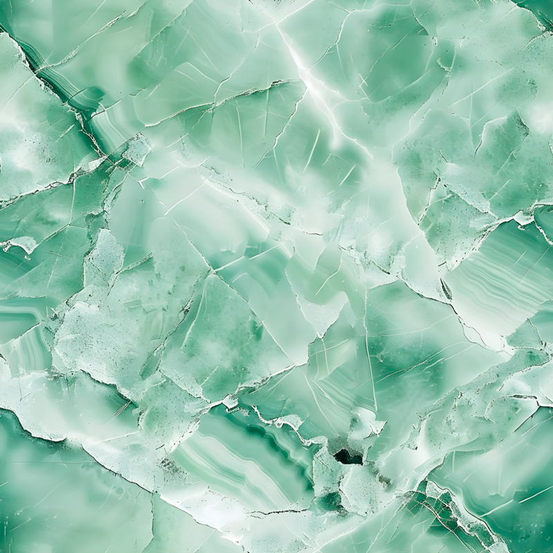 Alfombra vinílica efecto mármol color verde pastel - TenVinilo