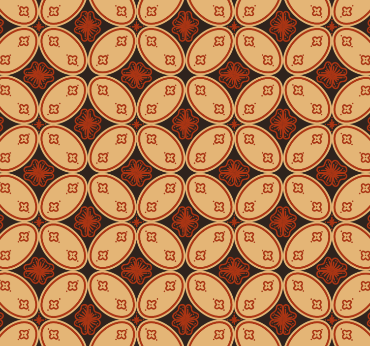 Papel tapiz azulejos con diseño geométrico - TenVinilo