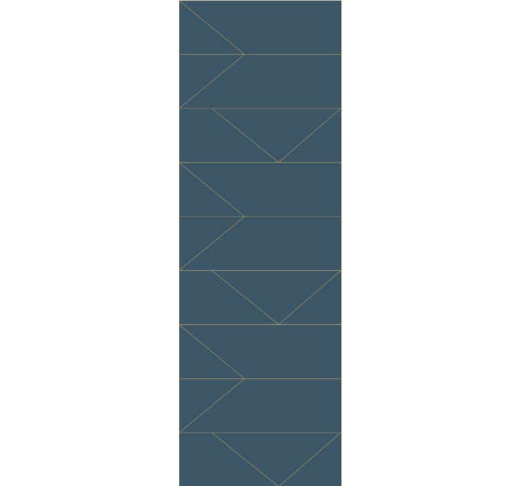 Papel tapiz para sala formas geométricas de flechas - TenVinilo