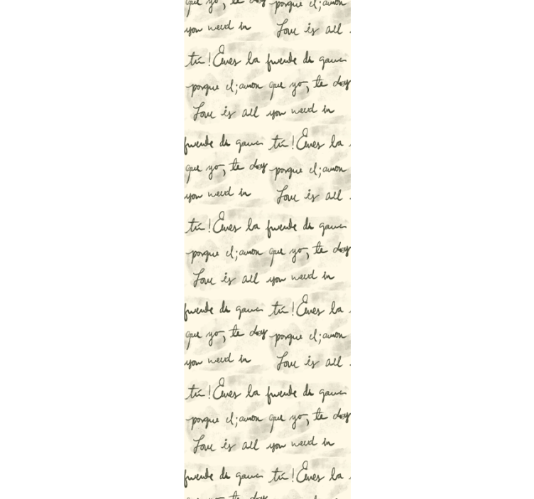 Papel tapiz letras citas de amor escritas a mano - TenVinilo