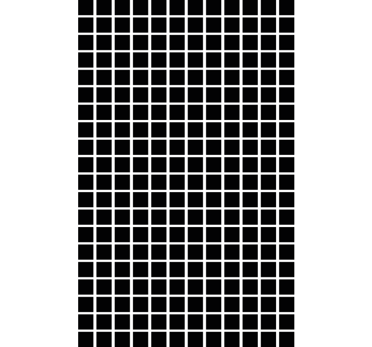 Papel tapiz geométrico escala de cuadrados grises - TenVinilo