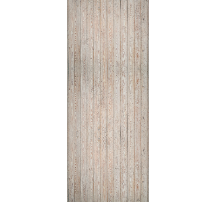 Papel tapiz ornamental tablones horizontales marrones claros - TenVinilo