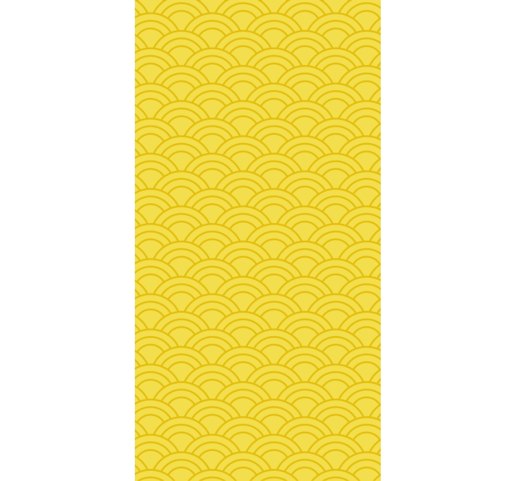 Papel tapiz ornamental motivo de olas elegantes - TenVinilo