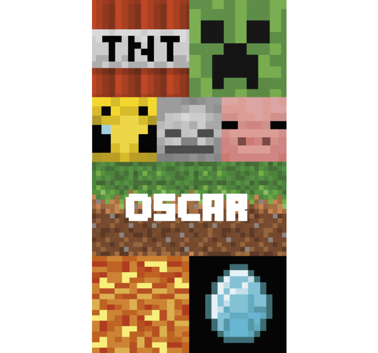 Papel tapiz textura patrón geométrico gamer - TenVinilo