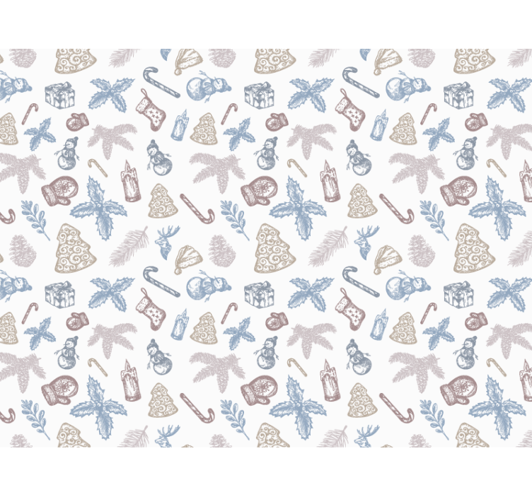 Papel tapiz navidad tiempo de navidad - TenVinilo