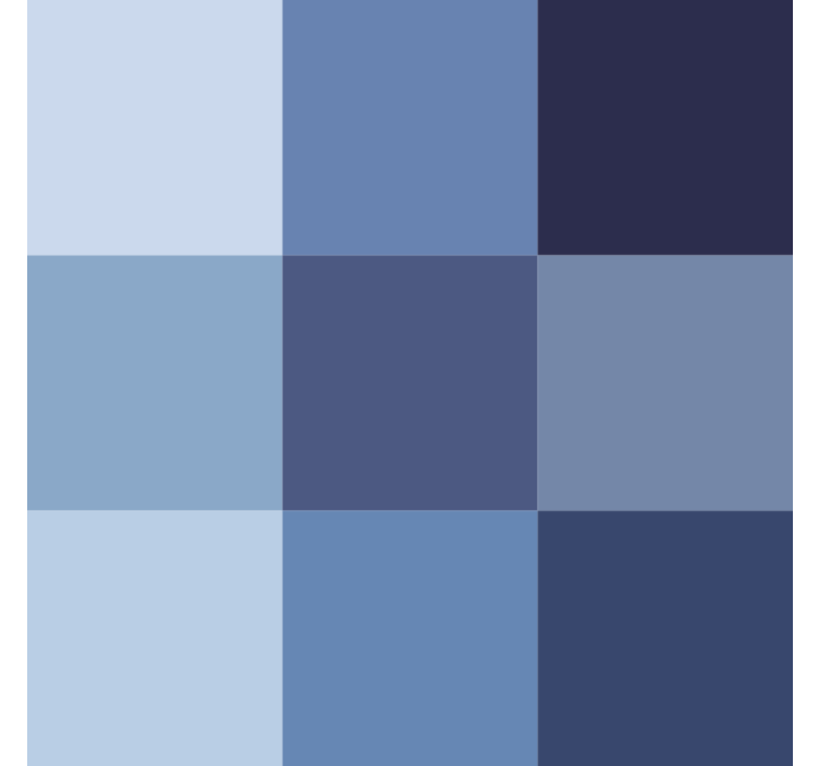 Papel tapiz oficina azulejo moderno azul - TenVinilo