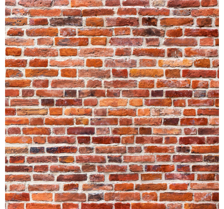 Papel tapiz piedra aspecto rústico rojo - TenVinilo