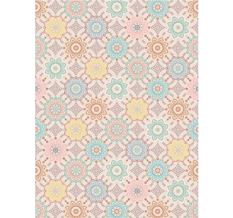 Papel tapiz pasillo estilo vintage acogedor - TenVinilo