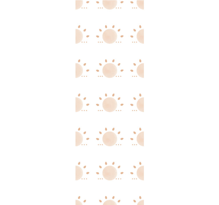 Papel tapiz nórdico sol minimalista abstracto - TenVinilo