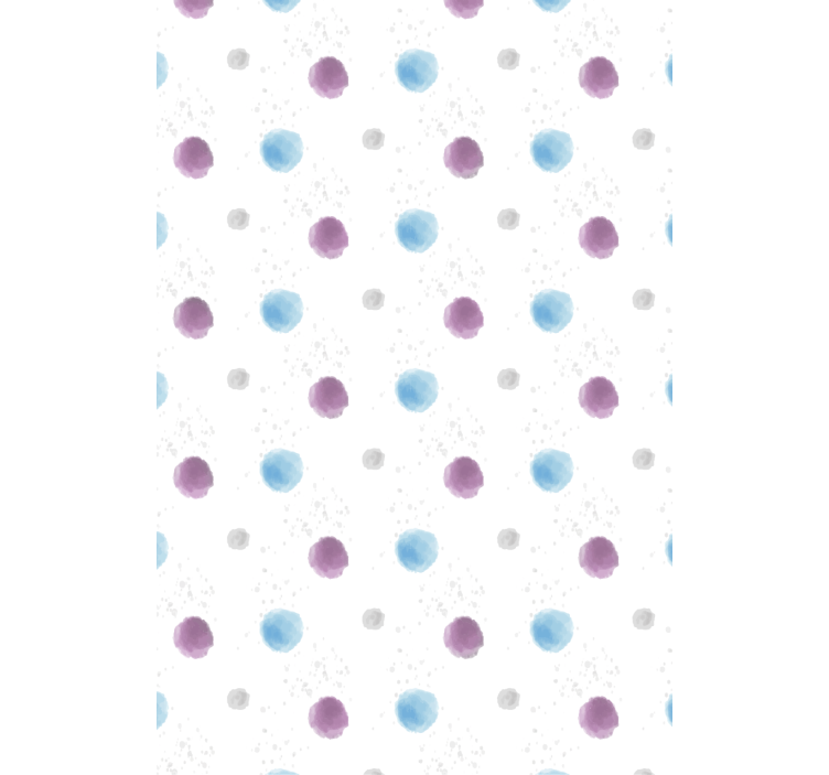 Papel tapiz para sala círculos salpicados vibrantes - TenVinilo