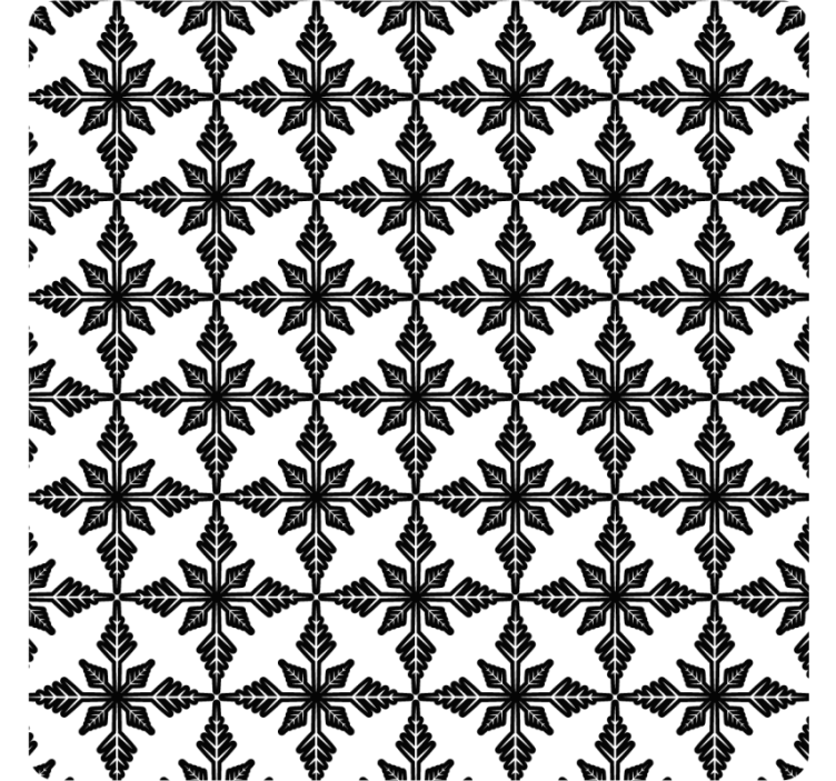 Papel tapiz azulejos en blanco y negro envejecido - TenVinilo