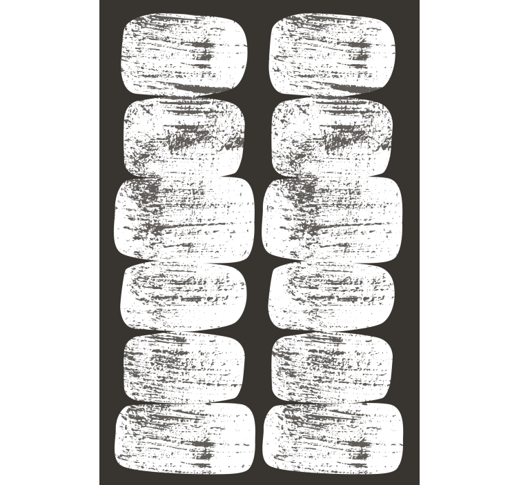 Papel tapiz moderno formas geométricas de mediados de siglo - TenVinilo