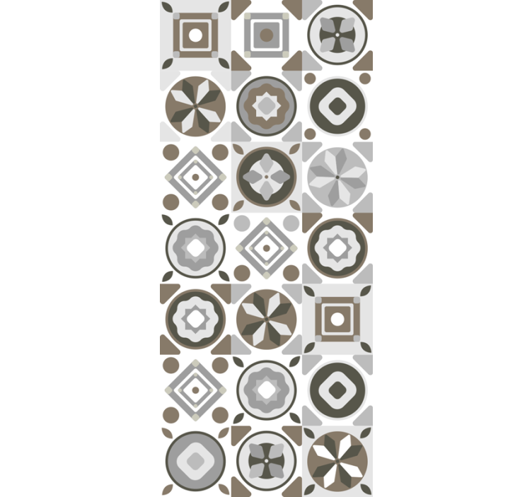 Papel tapiz cocina hidráulico en tonos grises - TenVinilo