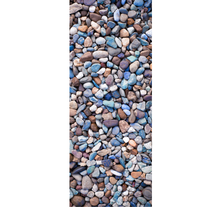 Papel tapiz cocina piedras coloridas - TenVinilo