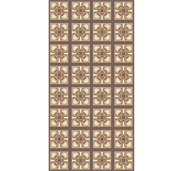 Papel tapiz cocina diseño de azulejos cerámicos - TenVinilo