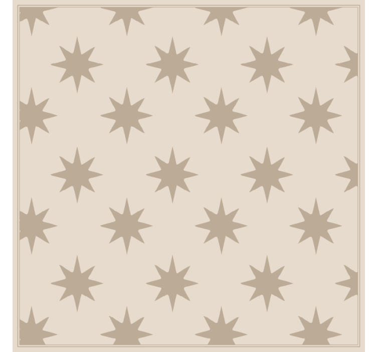 Papel tapiz cocina motivo estrellado beige - TenVinilo