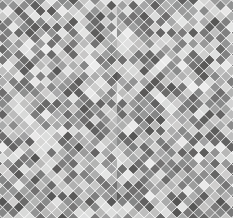 Papel tapiz baño mosaico gris - TenVinilo