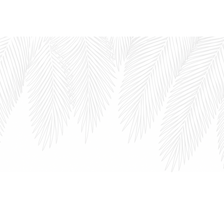 Papel tapiz recámara matrimonial palma neutra - TenVinilo