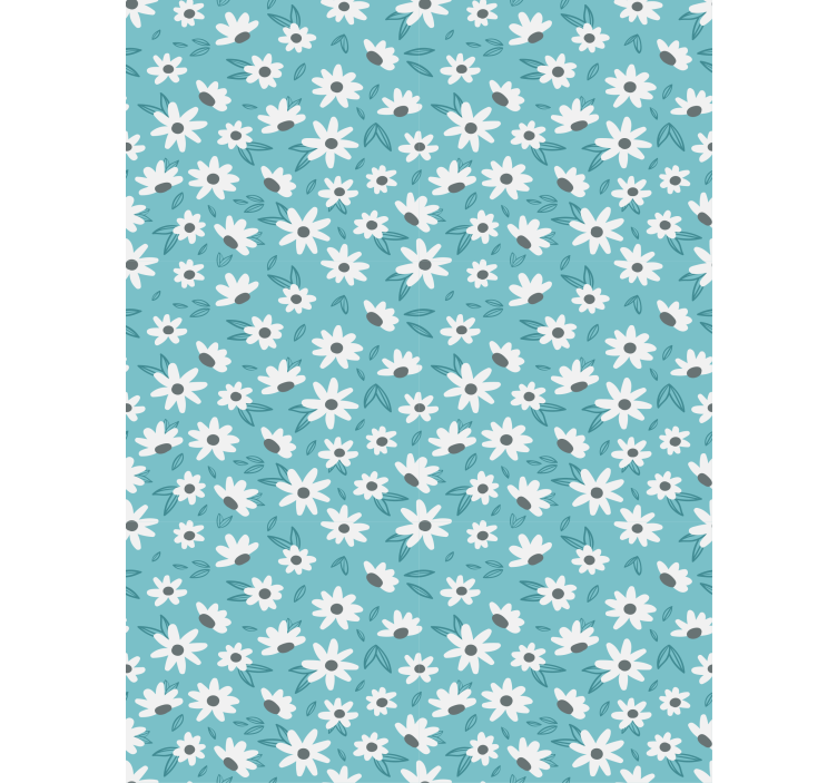 Papel tapiz floral estilo abuela - TenVinilo