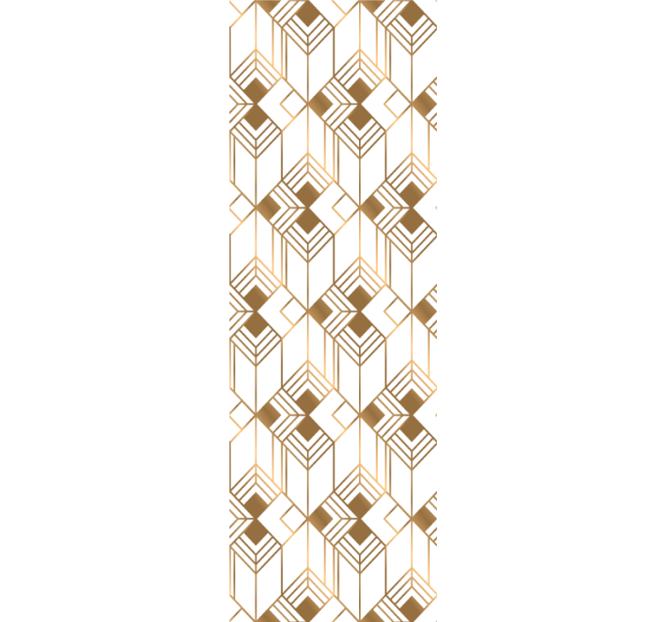 Papel pintado rayas Arte de líneas geométricas - TenVinilo