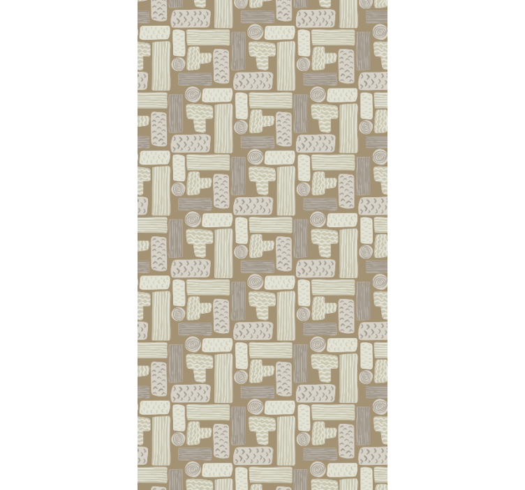 Papel tapiz mármol mármol geométrico - TenVinilo