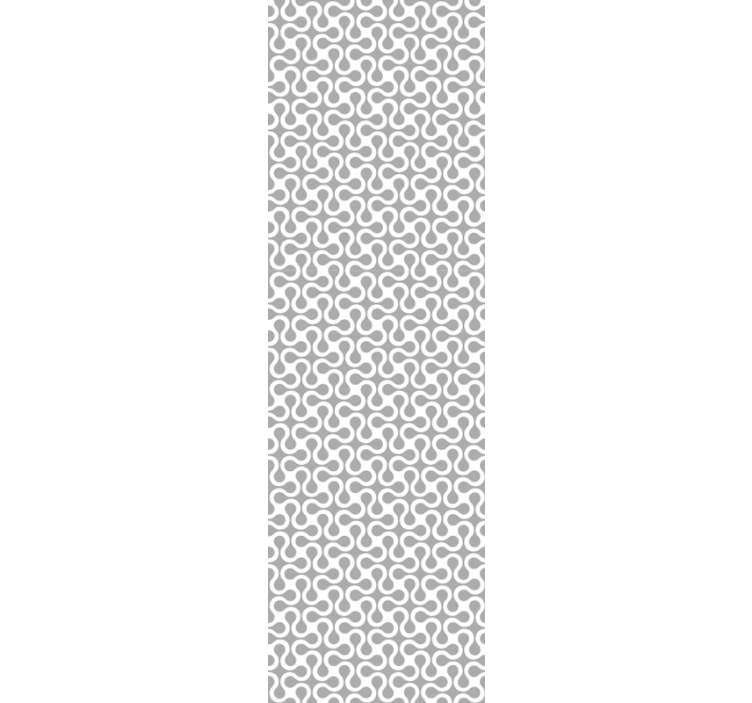 Papel tapiz gris longitudes de onda geométricas - TenVinilo