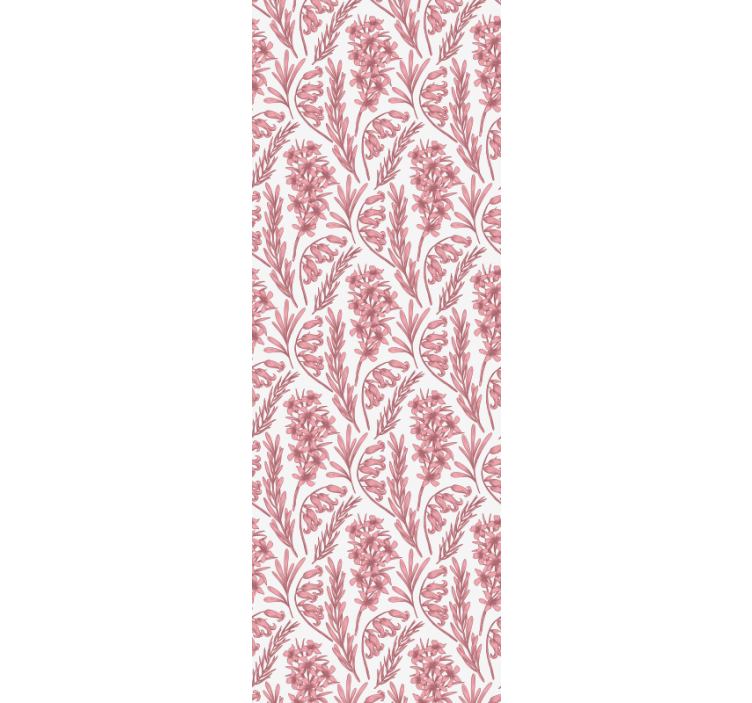 Papel pintado flores Flores de loto rosa - TenVinilo