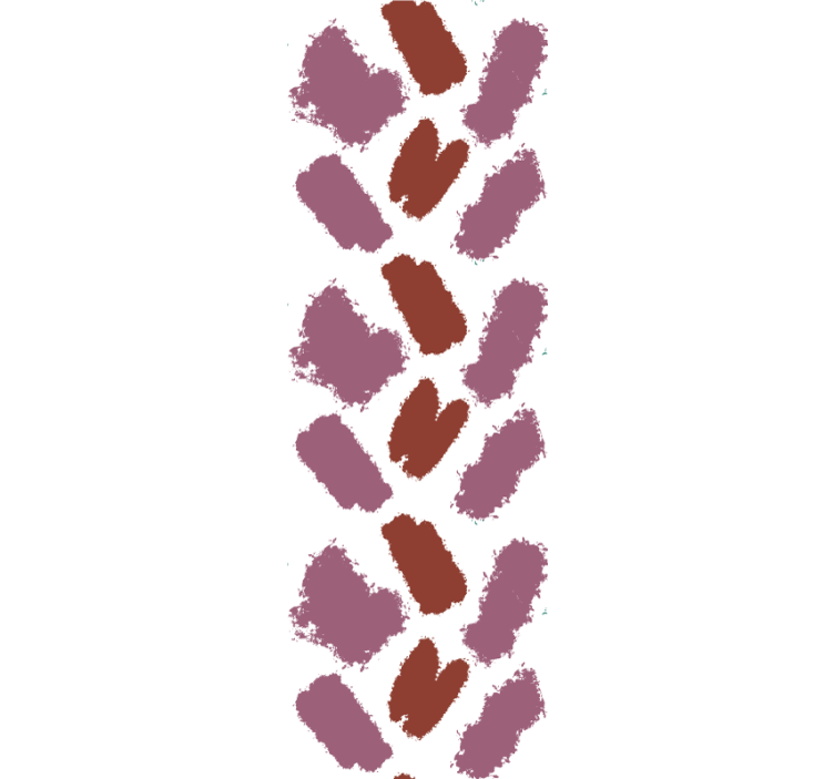 Papel tapiz abstracto pinceladas marrones - TenVinilo