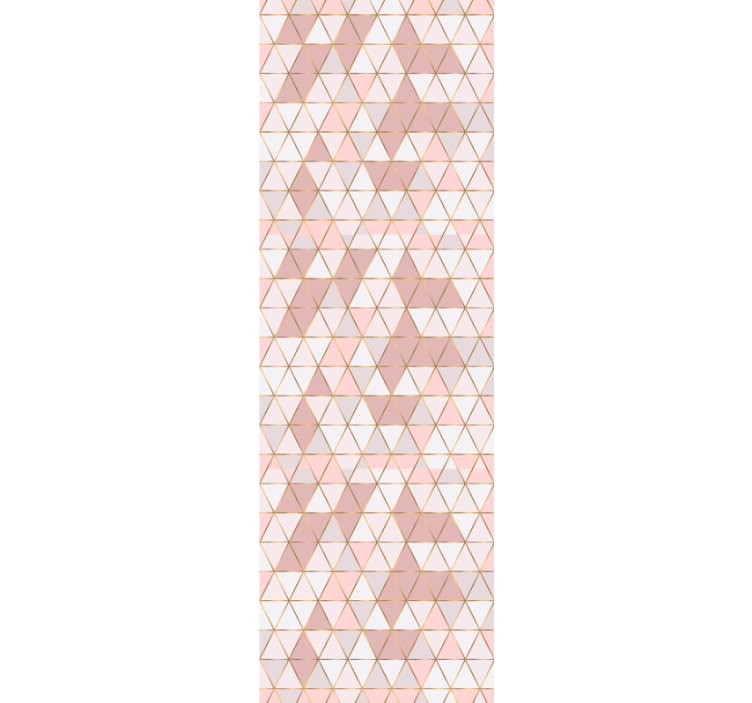 Papel tapiz triángulos triangular geométrico - TenVinilo