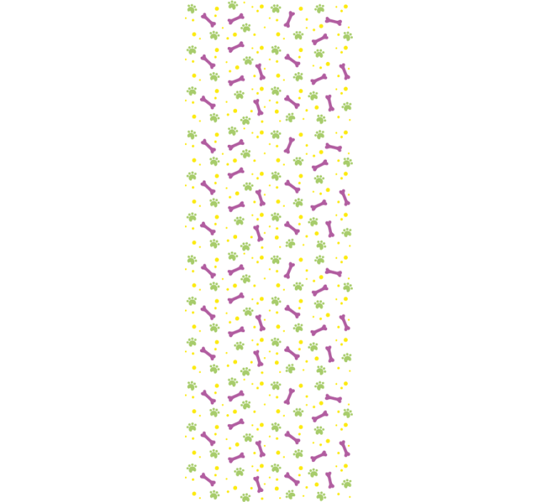 Papel tapiz para recámara patrón de instrumento floral - TenVinilo