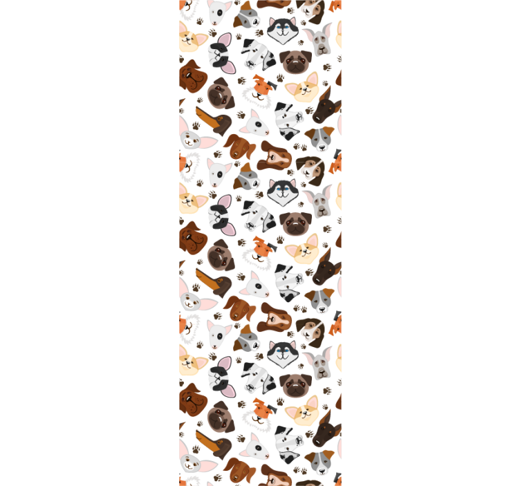 Papel tapiz perros colección canina - TenVinilo