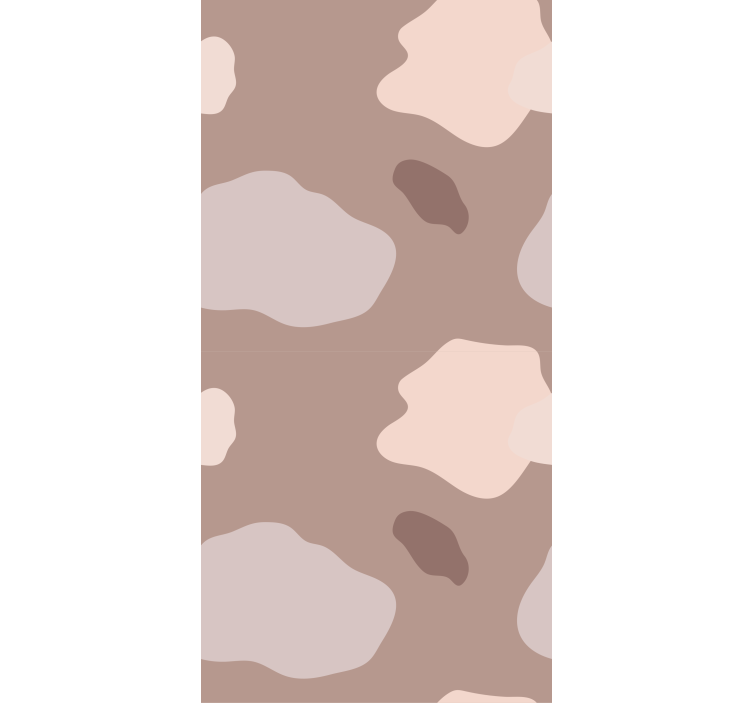 Papel tapiz para recámara motivo de nube abstracta - TenVinilo