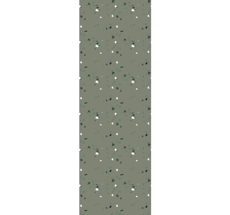 Papel tapiz hojas confeti botánico - TenVinilo