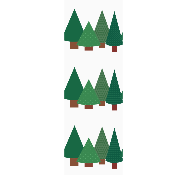 Papel tapiz navidad piñas de hoja perenne - TenVinilo