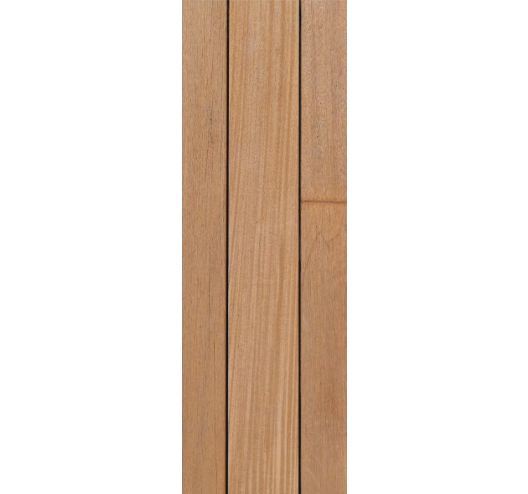 Papel tapiz madera tablones marrones sencillos - TenVinilo