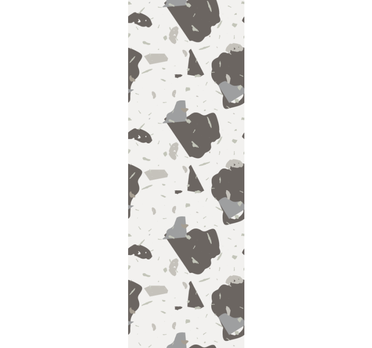 Papel tapiz textura formas abstractas grises - TenVinilo