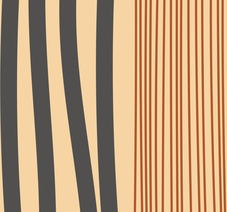 Papel tapiz para sala diseño de rayas boho - TenVinilo