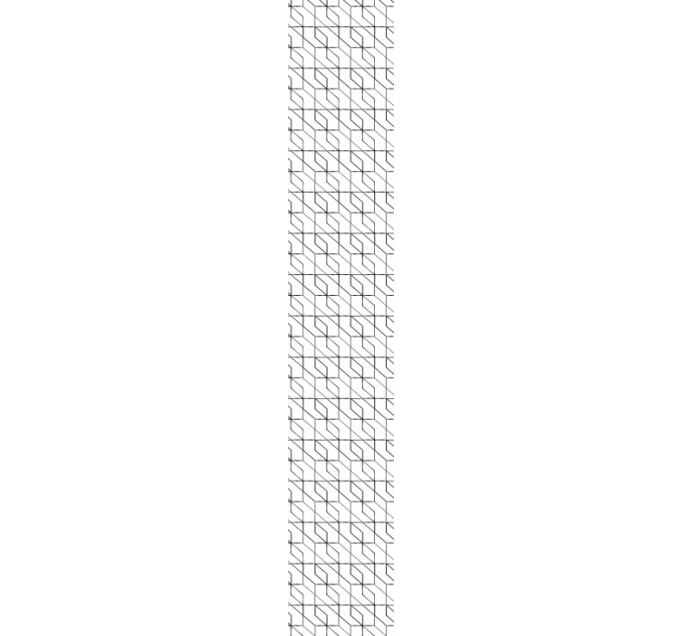 Papel pintado figuras geométricas en zig zag - TenVinilo