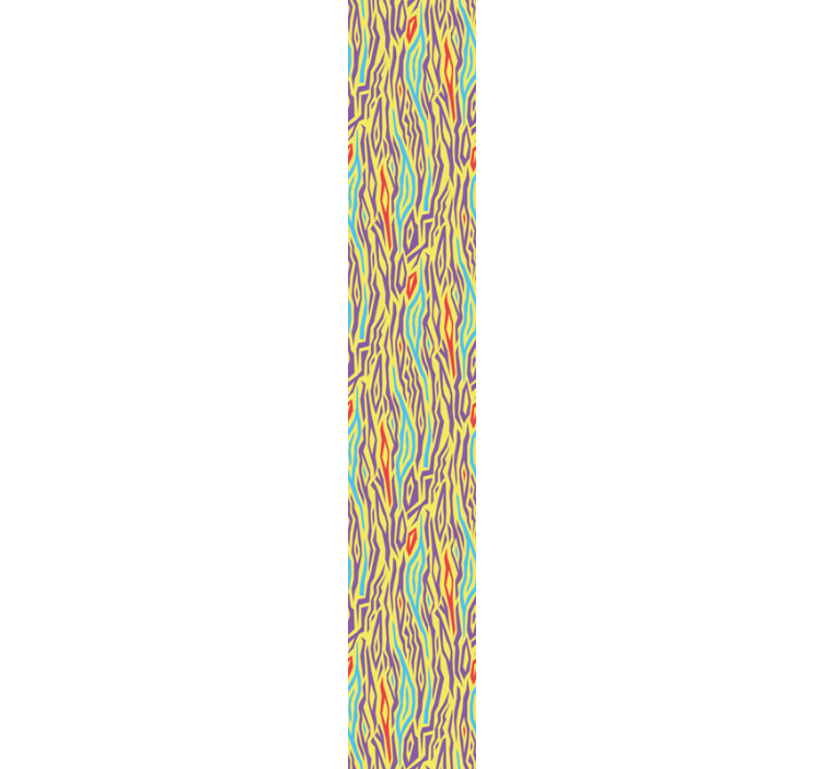 Papel pintado animal estampado cebra vintage - TenVinilo