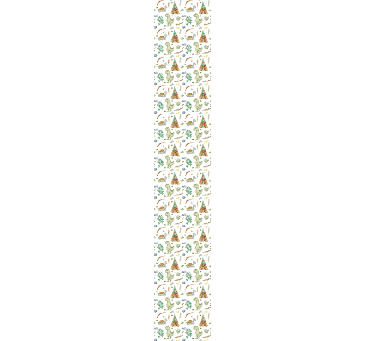 Papel pintado infantil dinosaurios y tortugas - TenVinilo