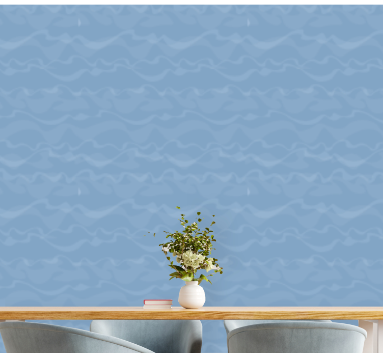 Papel pintado paisaje Cielo azul y nubes - TenVinilo